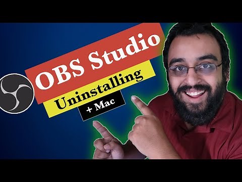 How to Uninstall OBS Studio on Mac