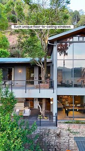 The house envisioned and owned by a young architect, features floor-to-ceiling windows that showcase breathtaking valley views, seamlessly blending indoor space with the surrounding natural splendour. 📍 SaffronStays The Hill Abode, Kasauli Link in bio. Get in touch: 08069160000 | book@saffronstays.com #saffronstays #kasauli #himachal | SaffronStays: Where Families Bond