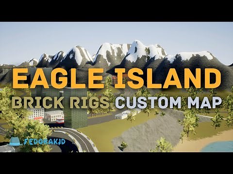 Eagle Island - Official Release Trailer (Brick Rigs Custom Map)