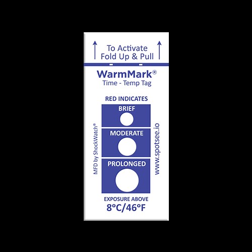 WarmMark Temperature Indicators - Monitor Temperature Excursions