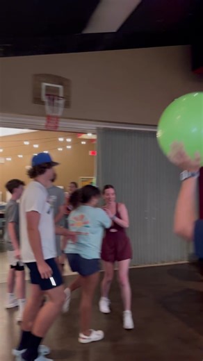 Another fun game by @Stuff You Can Use: Musical Beach Balls! (We only had one actual beach ball…ha!) -Choose players. -Have one less ball than players. -Encourage dancing! -Invite students watching to throw in a ball when the music stops. -Last person standing wins! #fun #youth #group #game #beach #ball ##stpaul#umc #florida