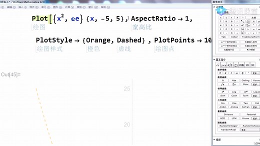 Mathematica Plot绘图函数的应用