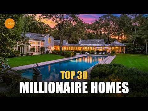 TOP 30 Most INSANE Luxury Mega Mansions & Apartments in the USA (2025)