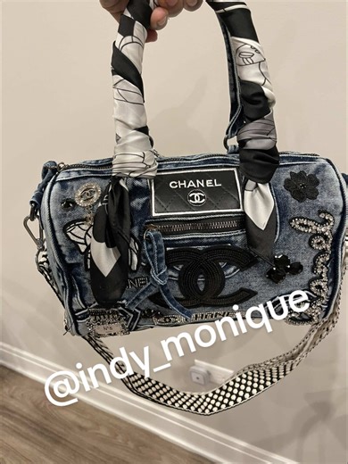 Another #blackandwhite combo. First time doing an all #chanel #inspired #bag #likefollow