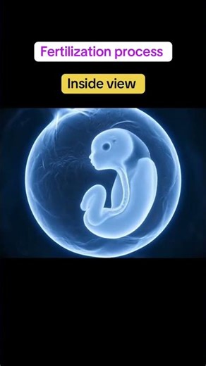 How Life Begins: Fertilization Explained in Seconds 🤯 #fertilization #womb #pregnancy