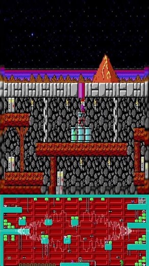 Crystal Caves: Episode 2-Sluggin' It Out 1st door intro