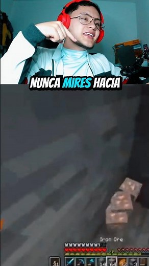 NUNCA MIRES HACIA ATRAS EN MINECRAFT! | #shorts #minecraft #minecraftbedrock #minecraftjava