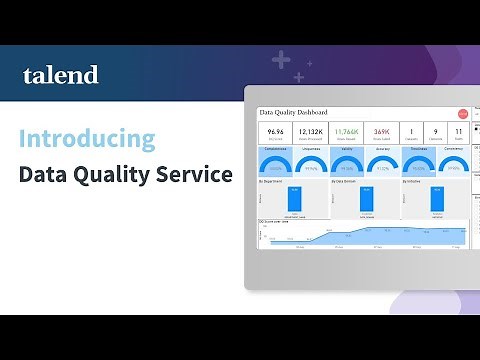 Introducing Data Quality Service - Fall '21 release