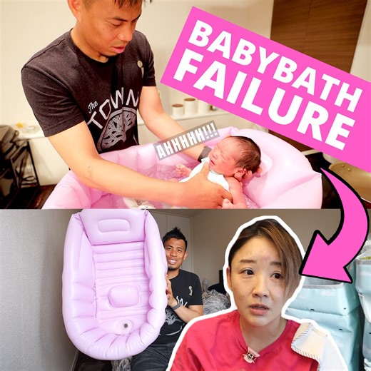 Bathing A Baby Is Harder Than You Think! | Paolo from Tokyo
