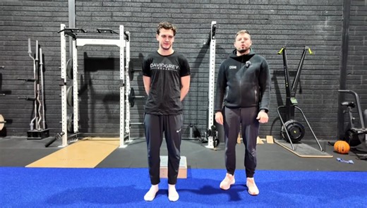 Low Box Lunge Side To Side