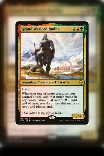 Grand Warlord Radha - High Synergy Cards #mtg #mtgcommunity #mtgcommander