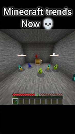 Minecraft trends are getting out of hand 💀 #minecraft #dancingparrot #lyricvideo