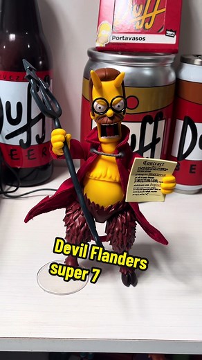 Devil Flanders Super 7 Unboxing | Simpsons Collection
