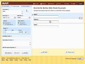 DocVerify Wufoo Demo
