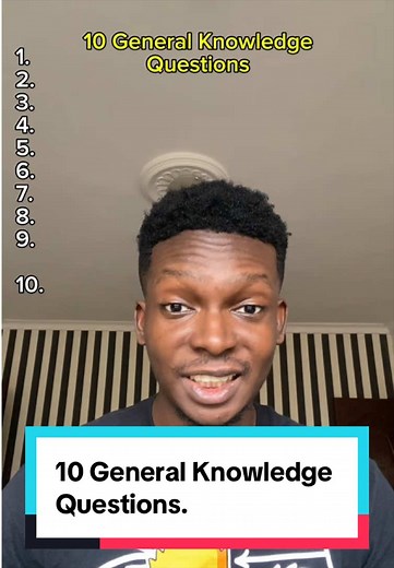 10 General Knowledge Questions Quiz!