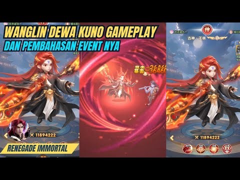 Wang Lin Dewa Kuno Gameplay Dan Pembahasan Event Nya - Renegade Immortal Gameplay