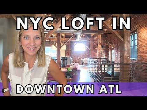 Tour A NYC-Style Downtown Atlanta Loft | Gasket City Lofts