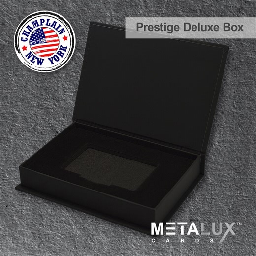 Deluxe PRESTIGE Magnetic Card Holder Box – Custom Printed Card Box With Exquisite Matte Laminated Sleeve and Velvet Interior - Etsy