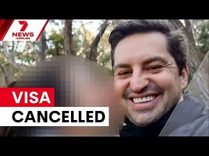 Neo-Nazi Matthew Gruter detained after visa cancellation | 7NEWS
