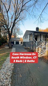 Casa Hermosa En South Windsor, CT. La Casa Tiene 3 Cuartos y 2 Baños. Tiene 3.31 Acres De Terreno. - - - Video created by Steve Ruiz-Esparza with eRealty Advisors, INC. Listed by: Listed by: Guillermo Araujo, Five Stars Realty. | Ruiz-Esparza Real Estate
