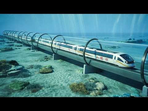 Inside China’s Underwater Train System | World’s Most Insane Tunnel