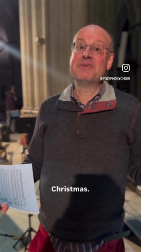 After a fantastic evening performing in Norwich Catholic Cathedral last night, Stephen is here to tell us his favourite moment from Bach’s Christmas Oratorio. Join us tonight in Saffron Hall at 7:30pm with the Britten Sinfonia! https://www.saffronhall.com/whats-on/view/christmas-oratorio | Polyphony