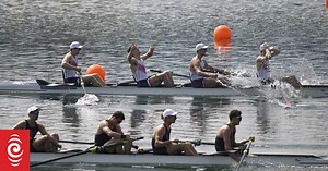 Olympics 2024: NZ men's rowing four win silver in 'intense' race