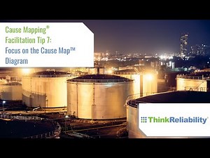 Cause Mapping® Facilitation Tip 7: Focus on the Cause Map™ Diagram