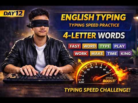 Day 2: How to increase typing speed on keyboard | Beginner Tips
