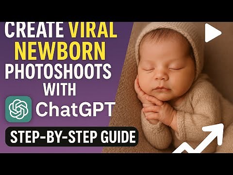 Baby photo editing with chatgpt all new prompt and step by step guide. Prompt in description