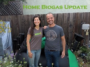 Home BioGas Update & Cooking on Biogas