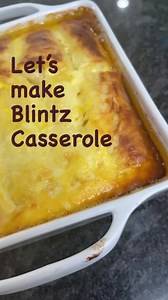 💕 Mother's Day Brunch gets a boost with this Blintz Casserole - super easy to put together, it's eggy, cheesy, sweet, savory, creamy, and crispy! Recipe details here: https://fountainavenuekitchen.com/blintz-casserole/ | The Fountain Avenue Kitchen