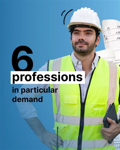96 reactions · 29 shares | ❓ Are you looking for a job in Germany, but aren't sure whether your profession is in demand? No problem, we've got you covered! Here we present the top professions that are particularly interesting for skilled workers. Find out more about them and, above all, how you can get involved in the field of sustainability with Green Jobs. Which of the jobs would interest you the most?  | Deutschland.de | Facebook