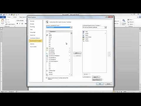 How to Add, Show, & Customize Toolbars in Microsoft Word