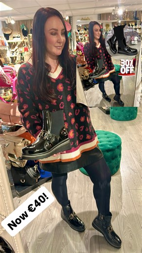 Wild Pair Shoes Charleville on Instagram: "Were €60 now €40‼️‼️Zanni & Co. “Reyhani” Ink Black Low Calf Boot https://wildpairshoes.ie/product/zanni-co-reyhani-ink-black-low-calf-boot/"