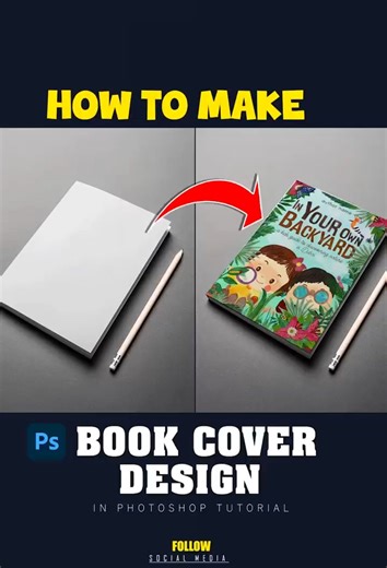 How to make book cover mockup in Adobe Photoshop Tutorial #photoshop | RG Graphic