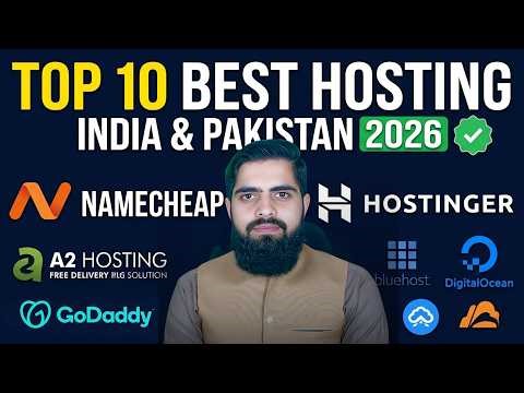 Top 10 Best Hosting in India & Pakistan (2026) - Don't Buy Until You See This!