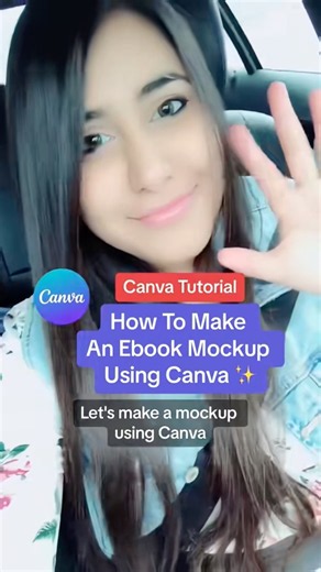 Canva Tutorial - How To Make An Ebook Mockup Using Canva!