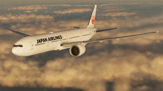 [XP12][洲际飞行]FF777v2 B77W RJBB-KLAX