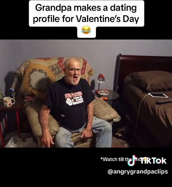#angrygrandpa #valentinesday #valentine #fyp #foryoupage #viral #blowthisup #dating