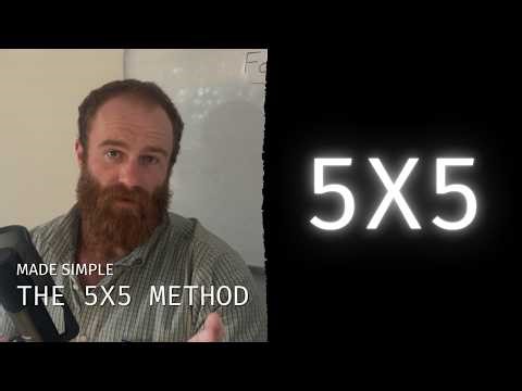 Why the 5x5 Scheme Is Perfect for Beginners
