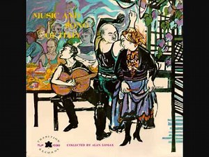 Italian Folk Song - Stornelli - Alan Lomax, collector (Canzone Folclorica Italiana)