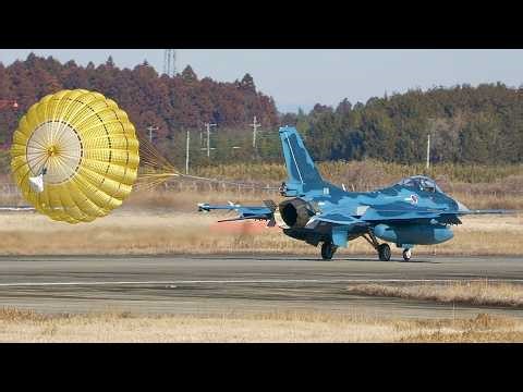 F-16 & F-2 Morning Recoveries at Hyakuri Air Base!