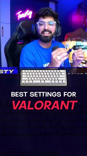 Jay Khatri ⚡️ ToasterRoaster on Instagram: "Best Keyboard Settings for Valorant 2025 🔥 Strafe and Shoot like a hacker! 😲 Comment your settings below My settings 🛠️: 🔹All Keys Actuation: 0.5 MM (Can keep Ctrl, space and X higher to avoid misclicks) 🔹WASD Actuation: 0.3 MM (Can go lower till 0.1 mm once you are comfortable) 🔹RAPID TRIGGER: On 🔹Deadzone: 0.1 MM ~ 0 MM 🔹SOCD/SNAP TAP : A and D Keys [ Best Hall Effect Keyboard Settings for Valorant 2025, Hall effect keyboard, wooting keyboard