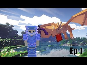 Noob Joins a Minecraft Server with Dragons || PandAce SMP {Ep. 1}