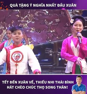570K views · 6.2K reactions | Chúc thọ song thân vào năm mới bằng bài hát chèo này thì còn gì bằng ♫ Chúc Thọ Song Thân - Soạn Lời Văn Nhân || Biểu Diễn: Tốp ca - Trung Tâm Thanh thiếu niên tỉnh Thái Bình  Nguồn Kênh YT Yêu Hát Chèo: https://www.youtube.com/watch?v=ftLILopUmbE&t=2s #hatcheo #mavanlang #hatcheothaibinh #yeuhatcheo #cheoco #soangiamaivanlang | Mai Văn Lạng | Facebook
