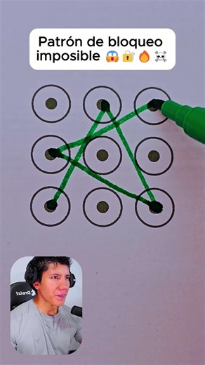 Impossible lock pattern 😱🔐🔥☠️