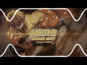 here (lucian remix) - alessia cara [edit audio]