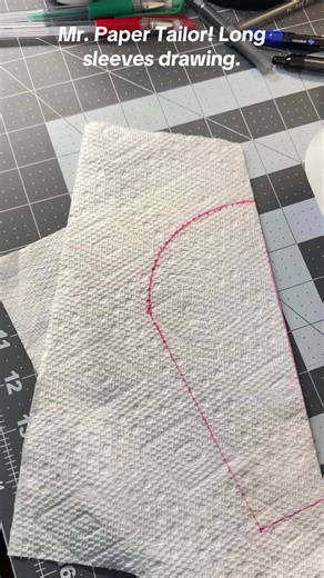 Drawing Long Sleeves at Scale: Follow the Build!