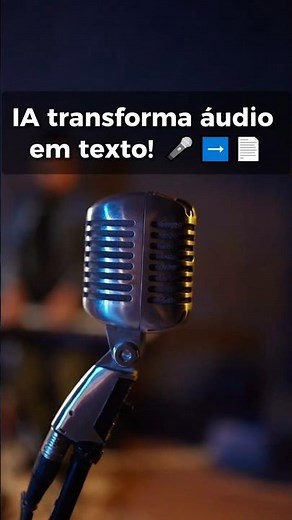 Esta IA transforma áudio em texto… em segundos! 🎤➡️📄